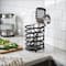 Kitchen Details Matte Black Industrial Collection Cooking Utensil Basket